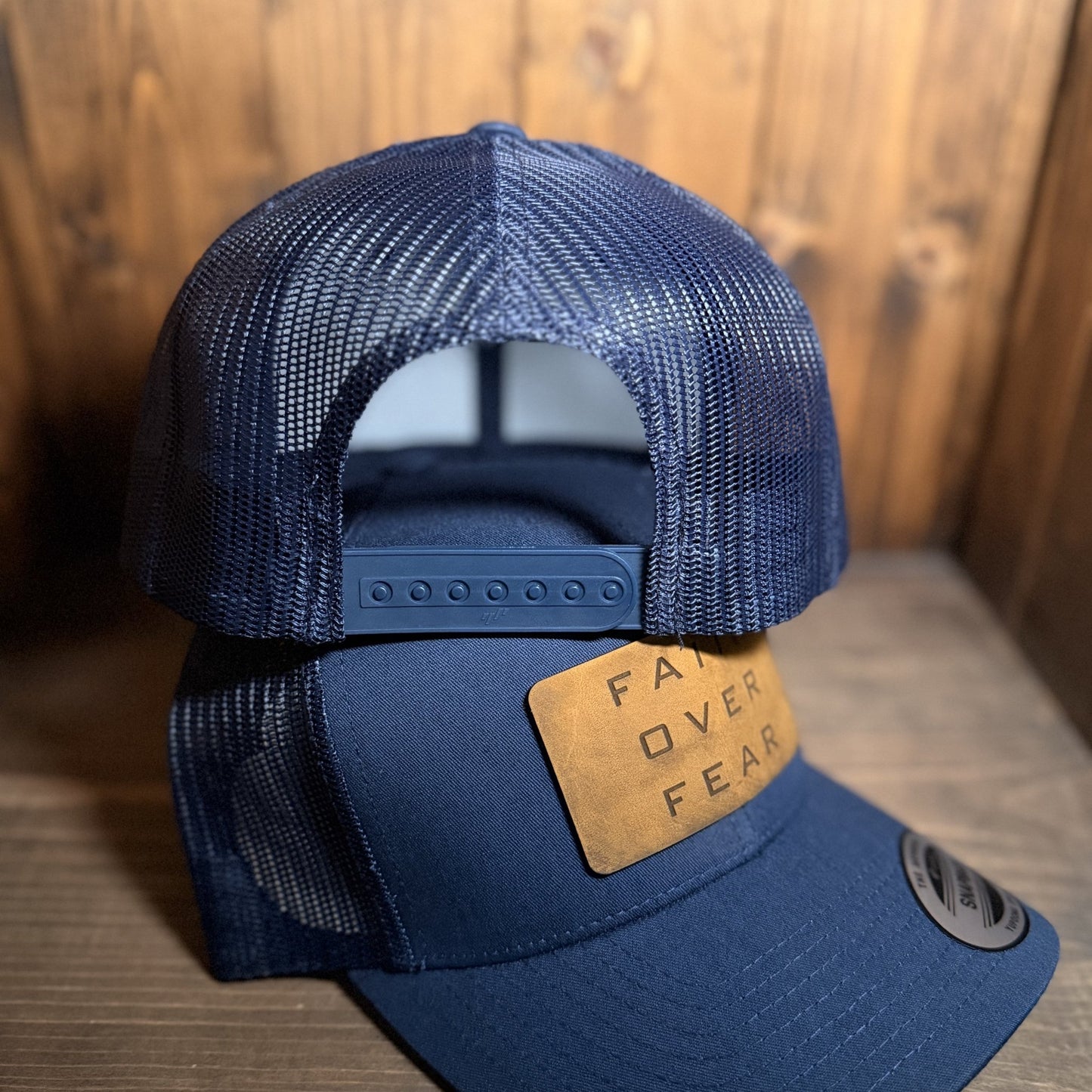 Faith Over Fear Trucker Hat - Christian Hat - Apostle Living Inc