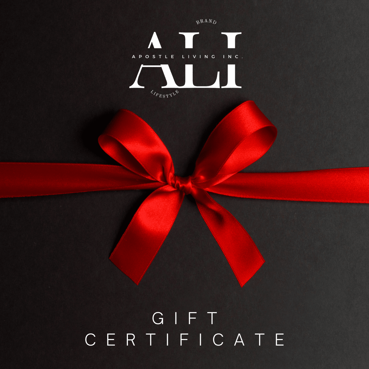 Gift Card - Apostle Living Inc
