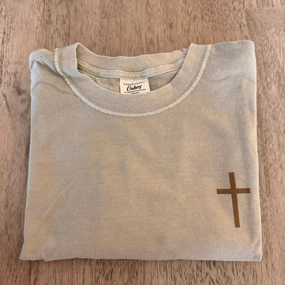 Everyday Cross Tee - Apostle Living Inc