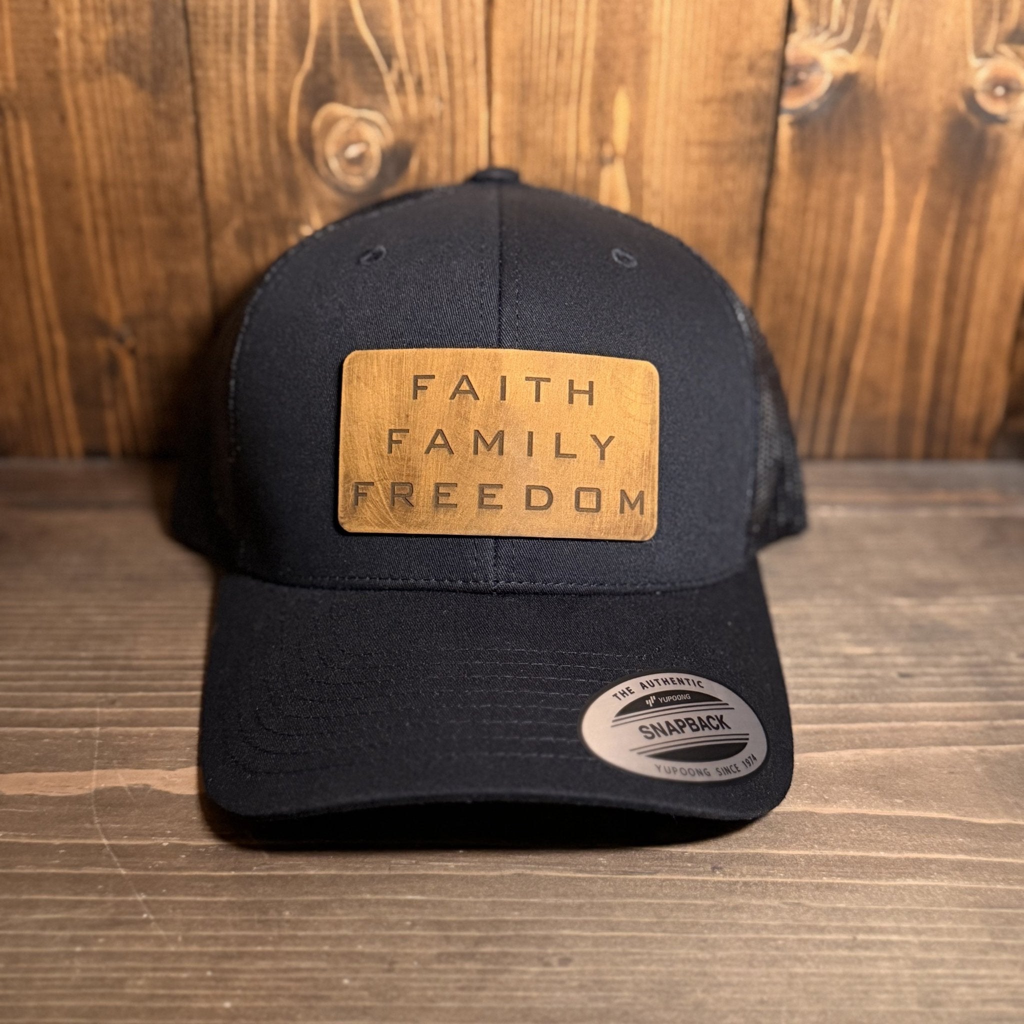 Faith Family Freedom Trucker Hat – Christian Hat - Apostle Living Inc