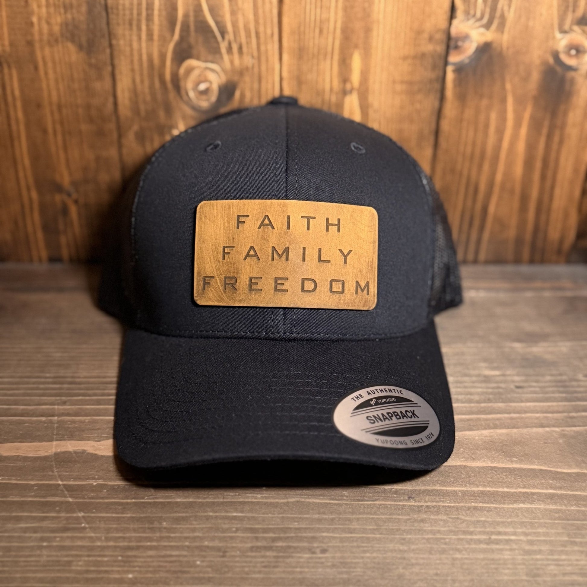 Faith Family Freedom Trucker Hat – Christian Hat - Apostle Living Inc