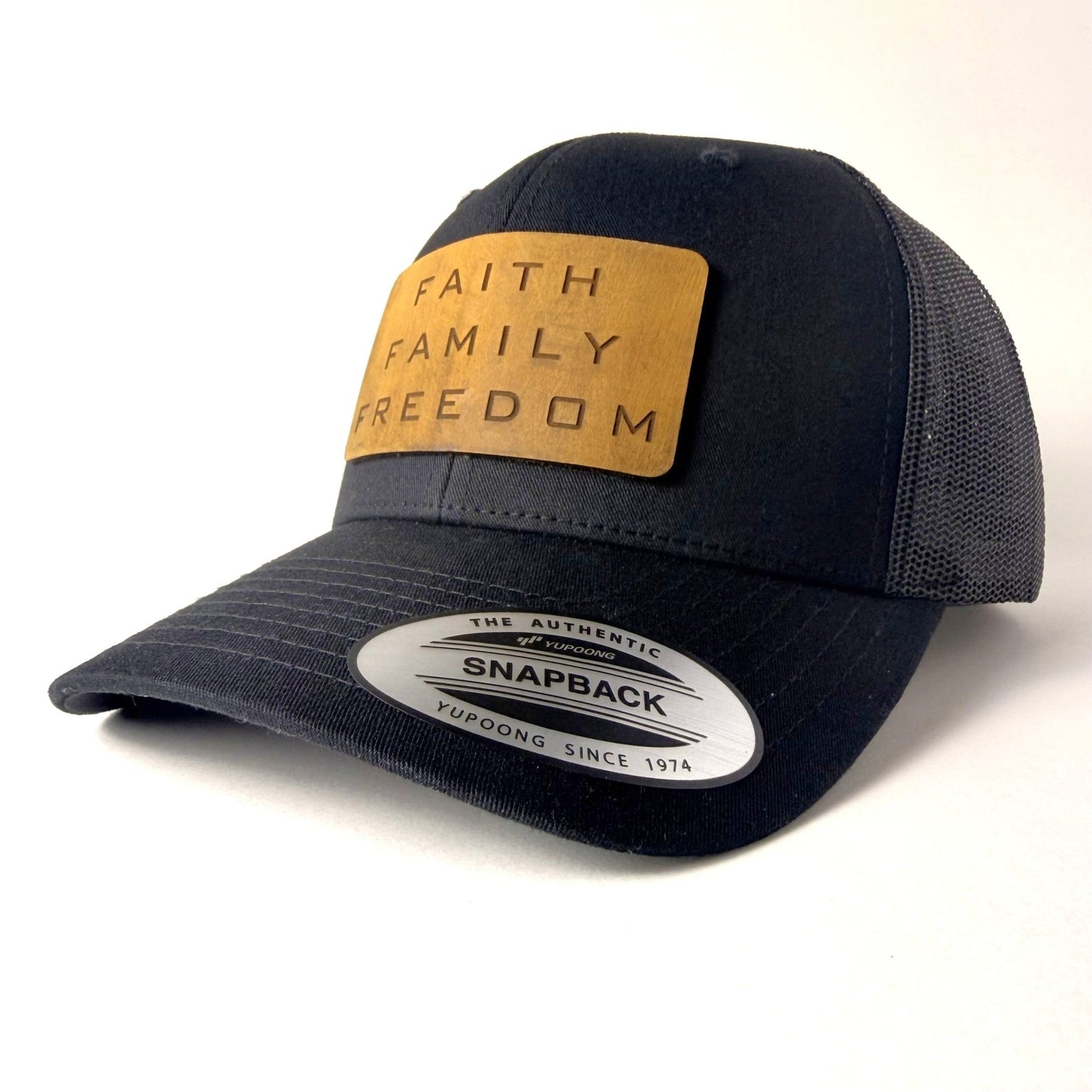 Faith Family Freedom Trucker Hat – Christian Hat - Apostle Living Inc
