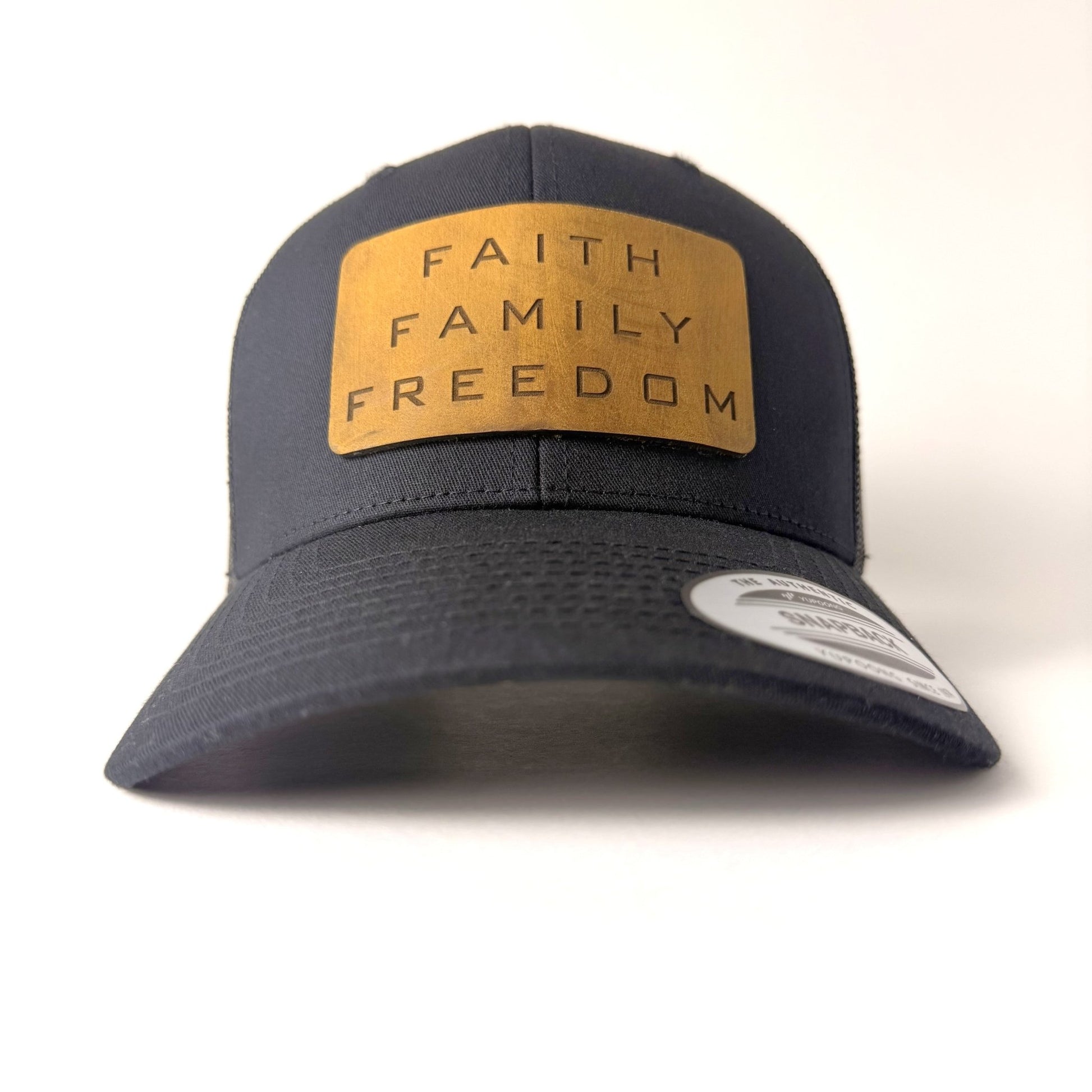 Faith Family Freedom Trucker Hat – Christian Hat - Apostle Living Inc