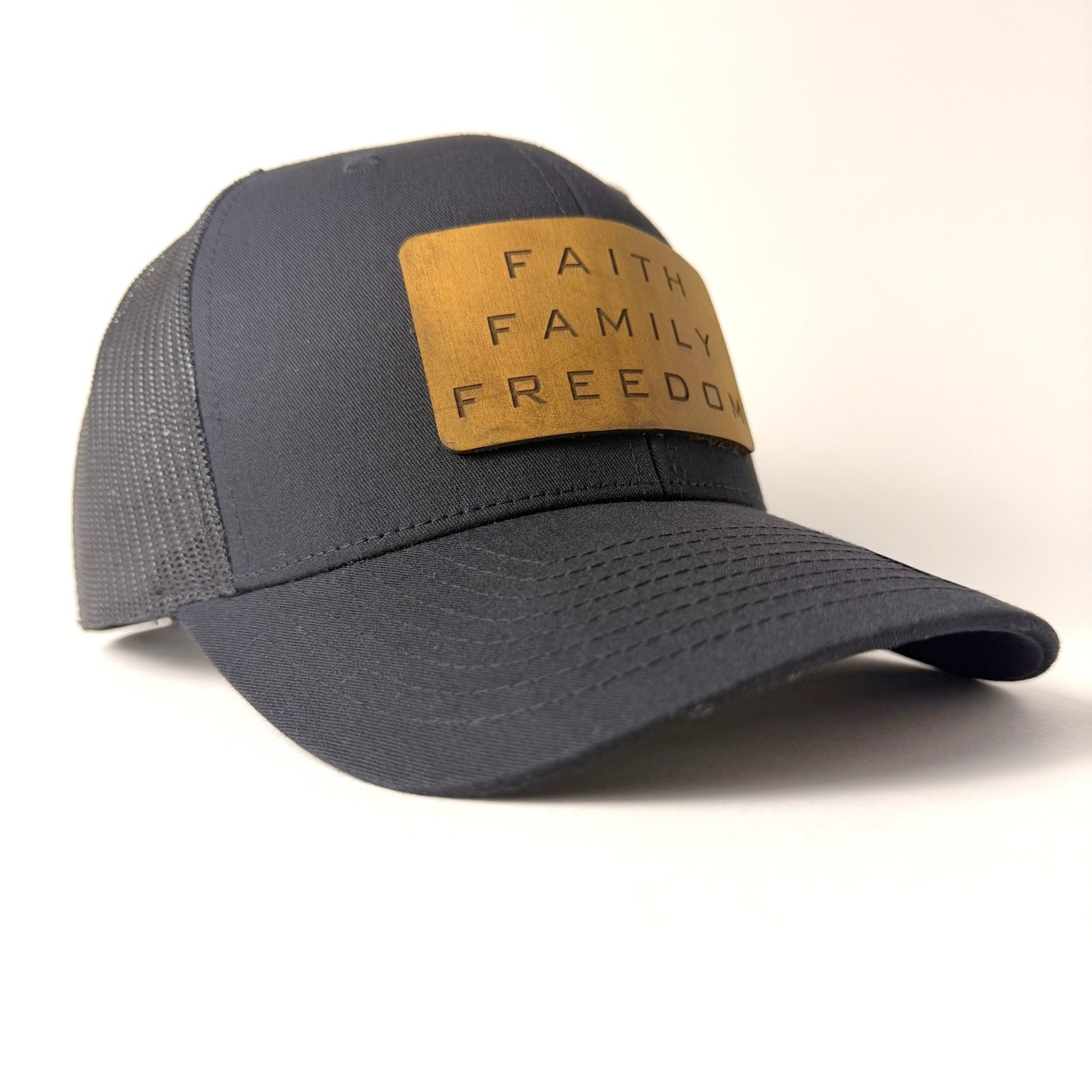Faith Family Freedom Trucker Hat – Christian Hat - Apostle Living Inc