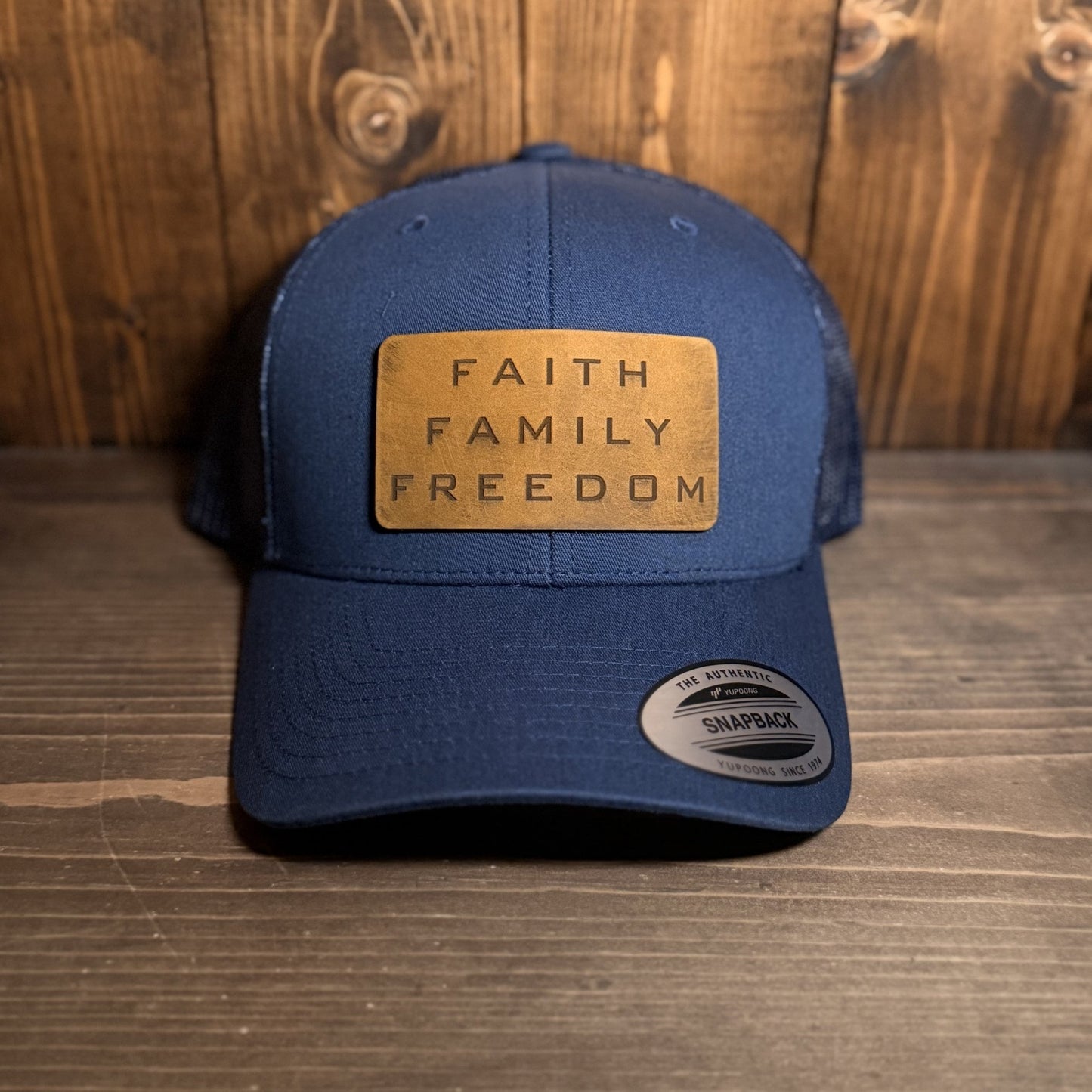 Faith Family Freedom Trucker Hat – Christian Hat - Apostle Living Inc