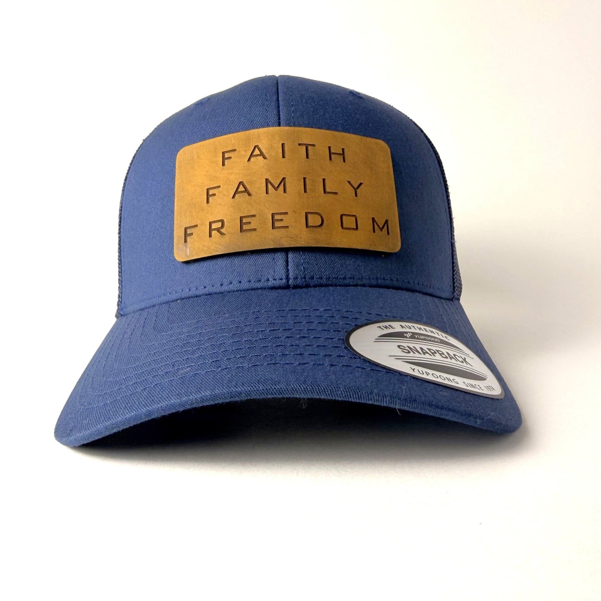 Faith Family Freedom Trucker Hat – Christian Hat - Apostle Living Inc
