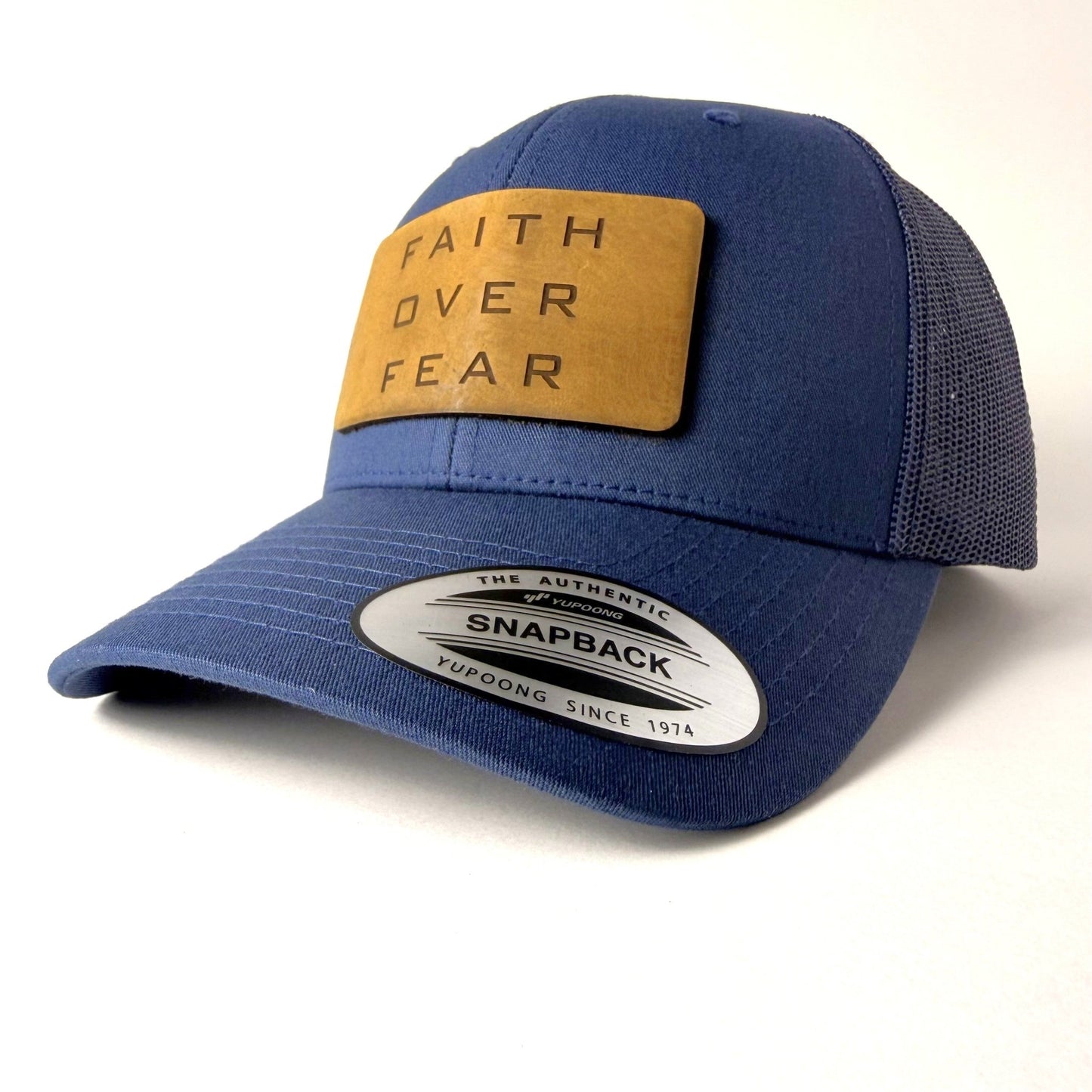Faith Over Fear Trucker Hat - Christian Hat - Apostle Living Inc