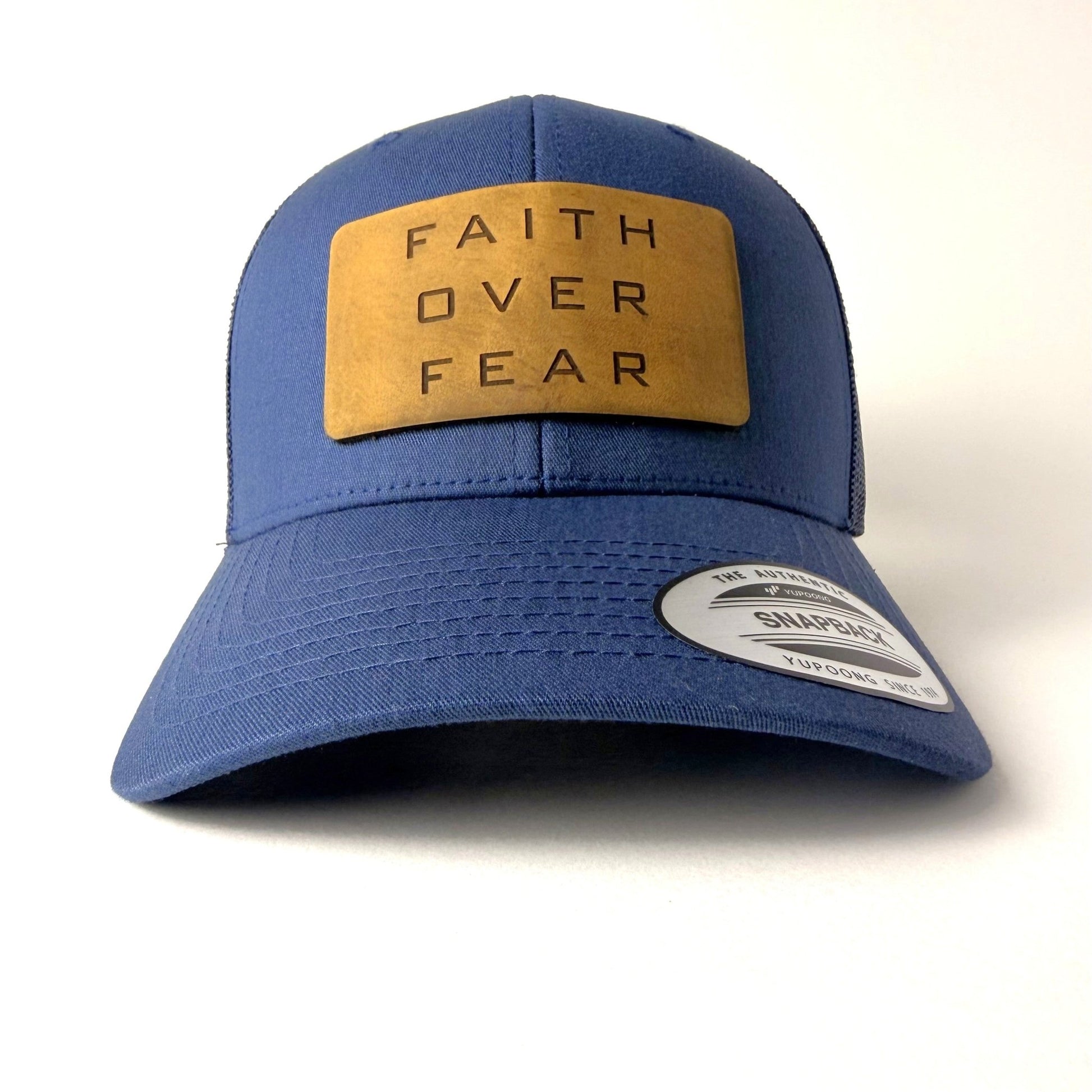 Faith Over Fear Trucker Hat - Christian Hat - Apostle Living Inc