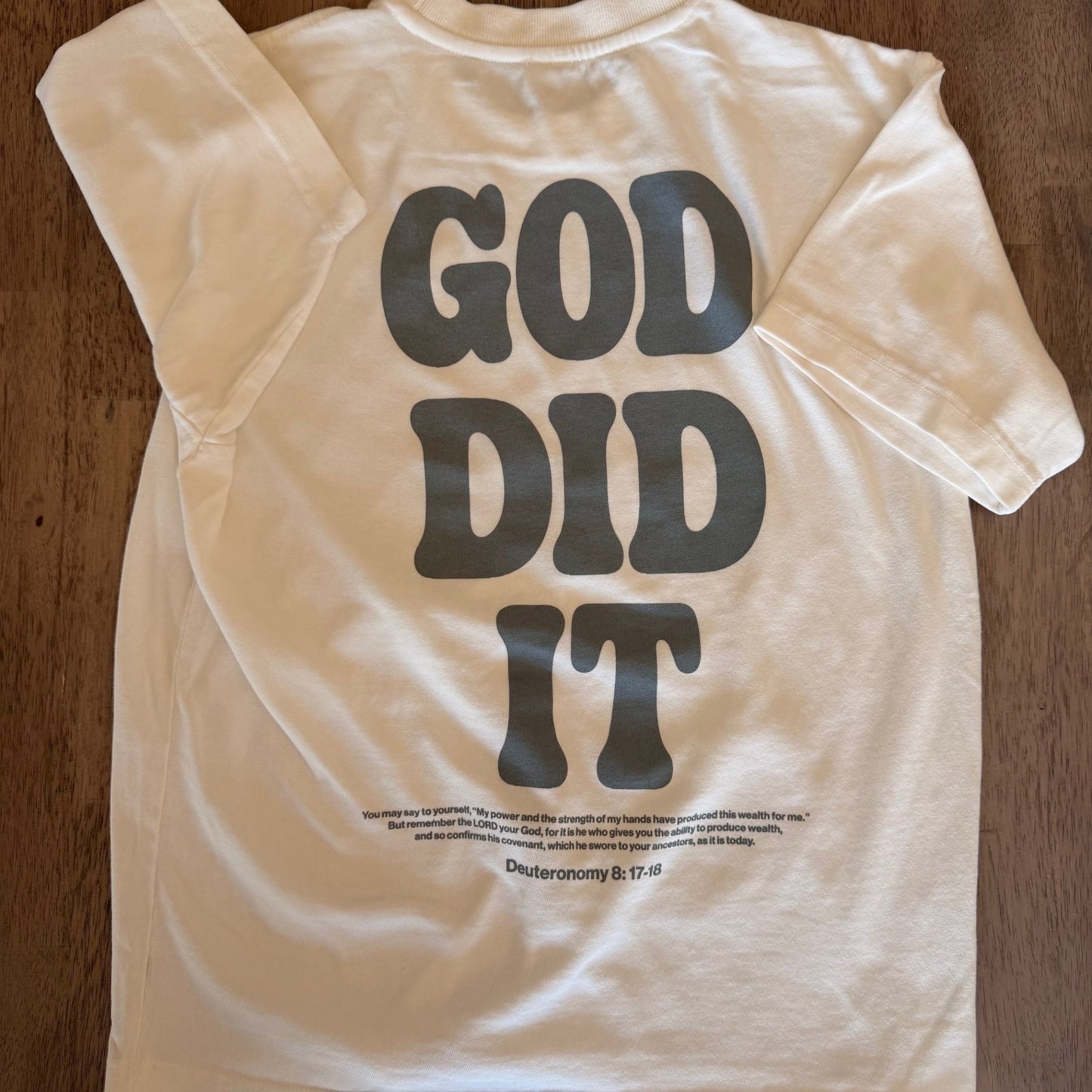 God Did It - Apostle Living Inc