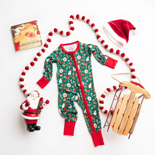 Infant Christmas PJ Set | Soft & Snug Holiday Onesie | 2024 - Apostle Living Inc