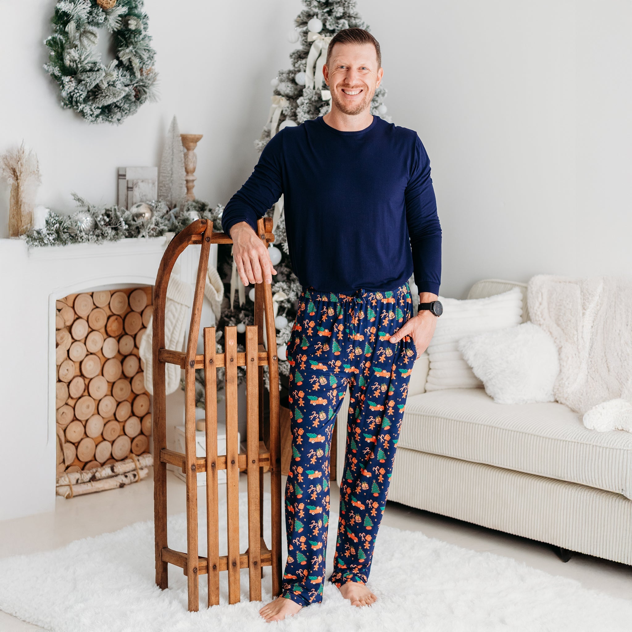 Men's Christmas PJ Set | Cozy & Festive Sleepwear | 2025 - Apostle Living Inc