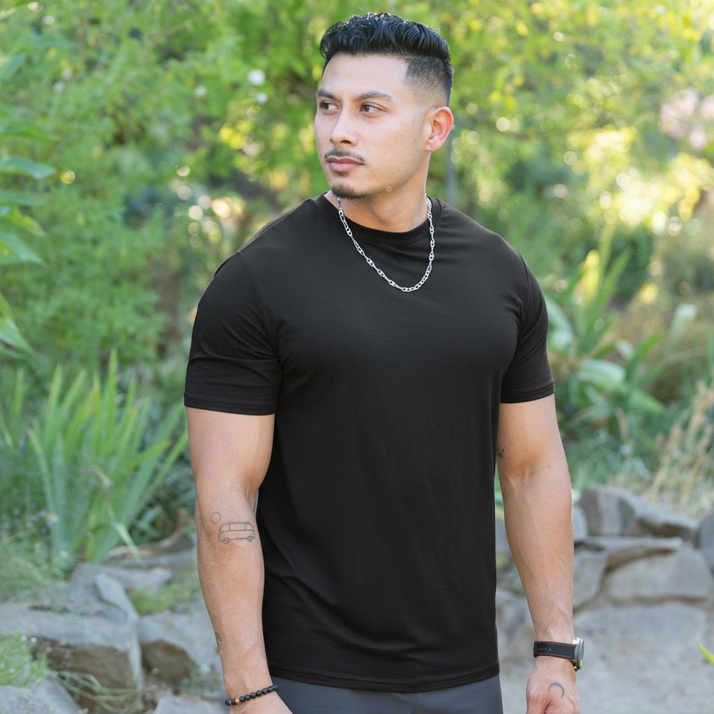 Men’s Premium Lyocell Tee: Soft, Cool, Everyday Essential - Apostle Living Inc
