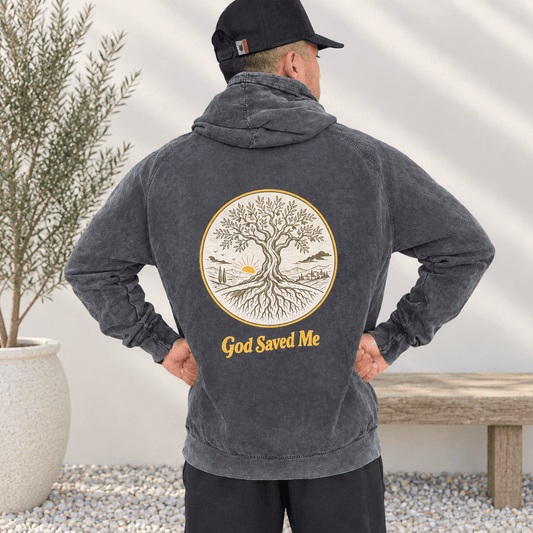 Olive Tree Hoodie: 100% ring-spun cotton - Apostle Living Inc