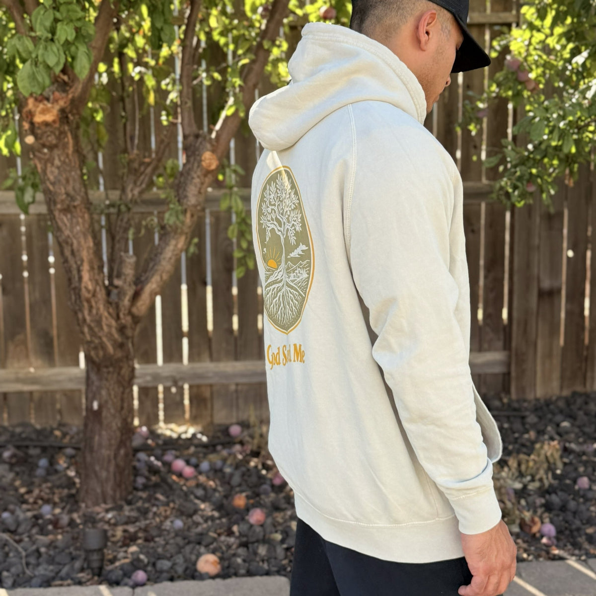 Olive Tree Hoodie: 100% ring-spun cotton - Apostle Living Inc