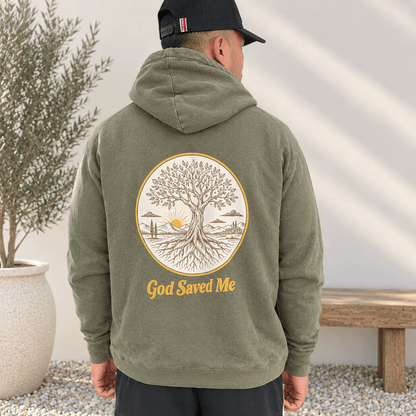 Olive Tree Hoodie: 100% ring-spun cotton - Apostle Living Inc