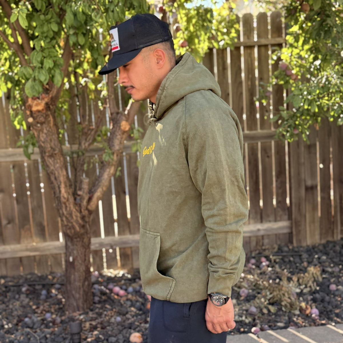 Olive Tree Hoodie: 100% ring-spun cotton - Apostle Living Inc