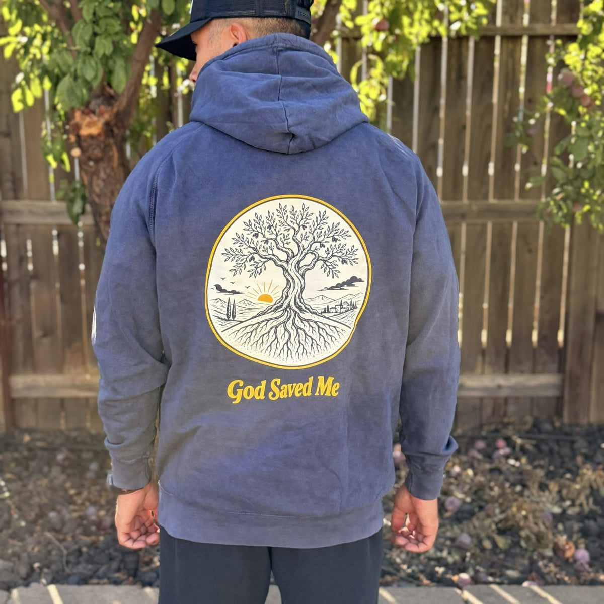 Olive Tree Hoodie: 100% ring-spun cotton - Apostle Living Inc