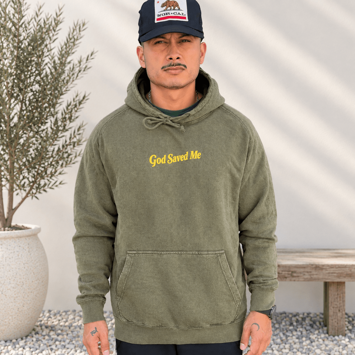 Olive Tree Hoodie: 100% ring-spun cotton - Apostle Living Inc