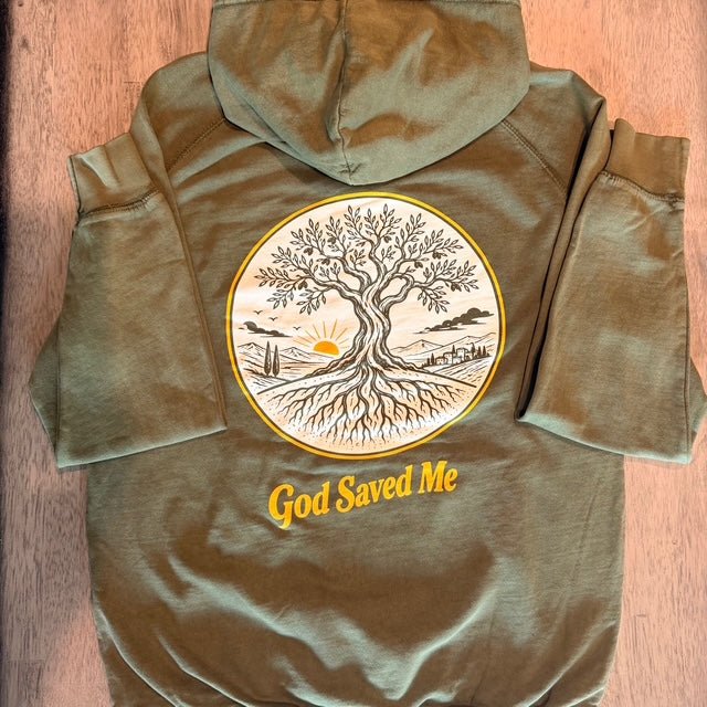 Olive Tree Hoodie - Apostle Living Inc