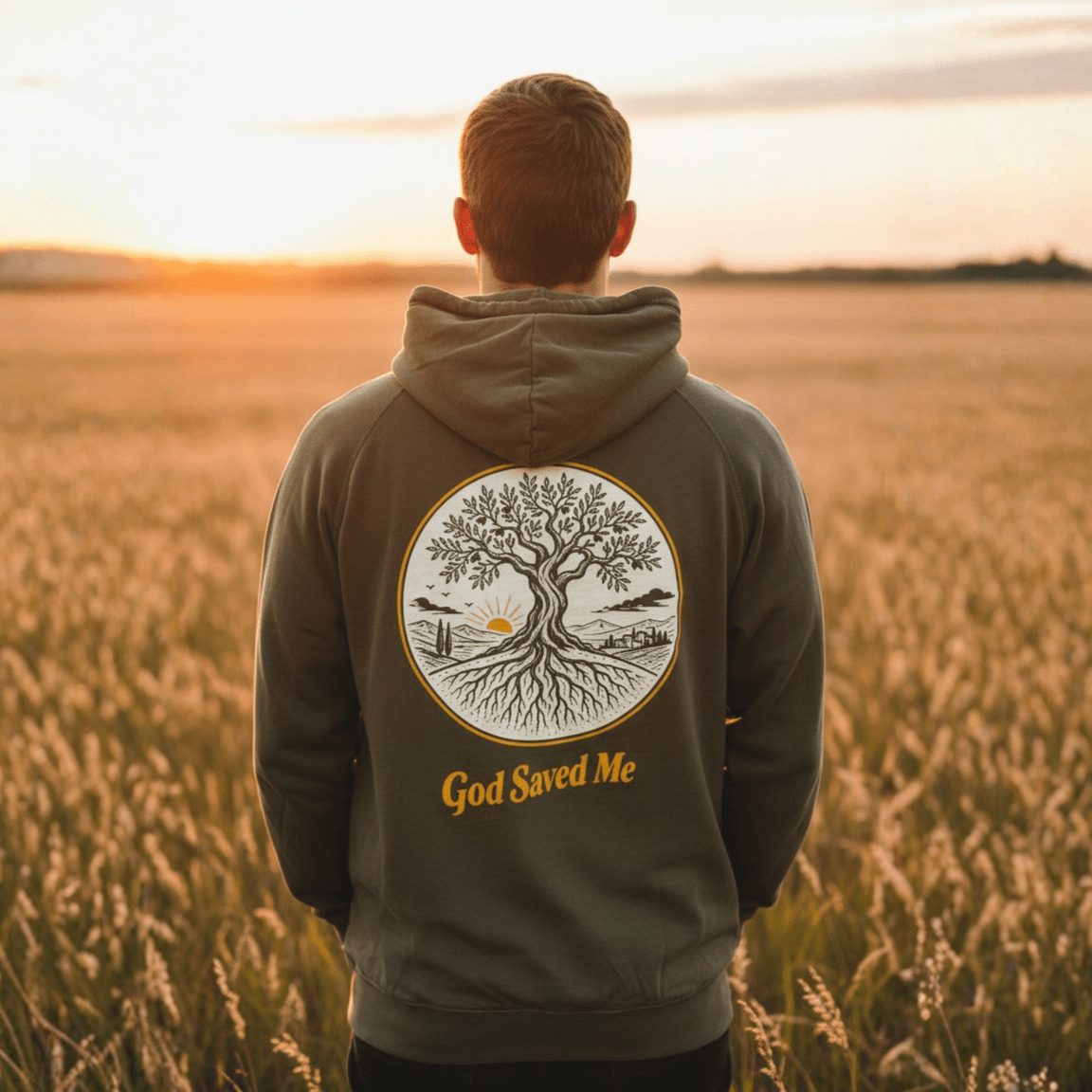 Olive Tree Hoodie - Apostle Living Inc